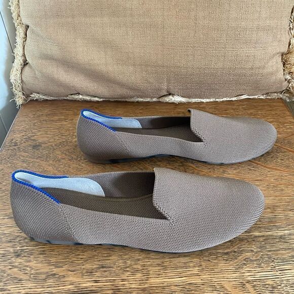 Rothy's The Loafer Women's Size 8 US Mocha Round Toe Slip On Flat Shoes. NWOT! - Picture 3 of 10